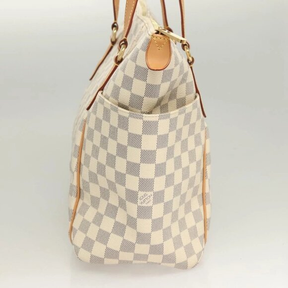 LOUIS VUITTON Damier Azur Totally MM Tote Bag N51262 LV Auth BA2803 - Picture 7 of 16
